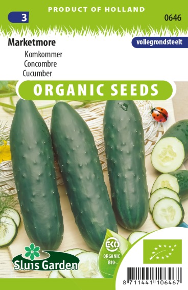 Cucumber Marketmore BIO (Cucumis) 35 seeds SL